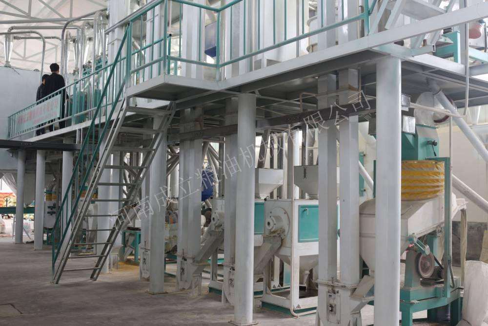 鬆原日產80噸玉米加工機械