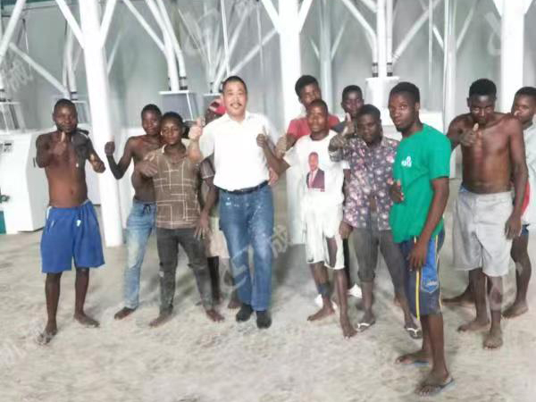 安哥拉日產100噸玉米粉水蜜桃在线播放客戶案例賞析(圖)